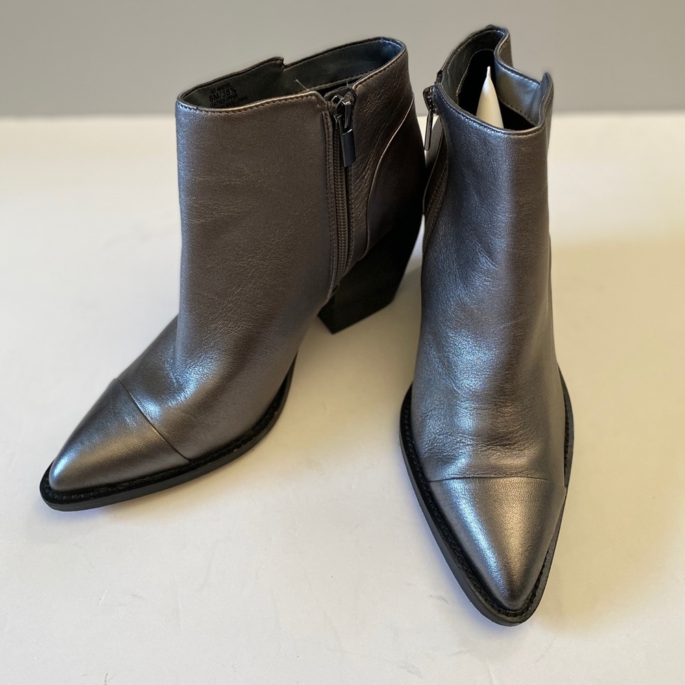 Sole Society Maevel Cap Toe Ankle Boots Size 8M